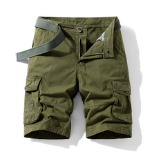 Sommerfeld | Lässige Baumwoll Camouflage Herren Shorts (1 kaufen, 1 GRATIS dazu) in Grün