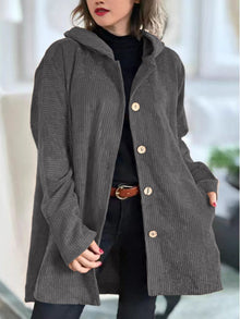 Kyla | Schlicht Stilvolle Lange Strickjacke in Grau