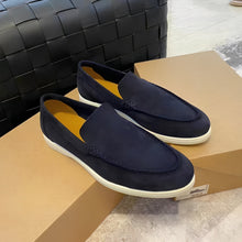 Lester - Moderne Mokassins für Herren, ideal für den Sommer in Marineblau