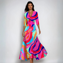 Annemiek – Luxuriöses Blumen Kleid in Blumenmuster 4
