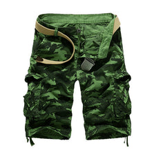 Sommerfeld | Herren Outdoor-Camouflage-Cargoshorts (1 kaufen, 1 GRATIS dazu) in Grün