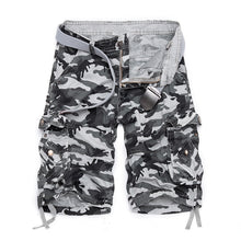 Sommerfeld | Herren Outdoor-Camouflage-Cargoshorts (1 kaufen, 1 GRATIS dazu) in Weiß