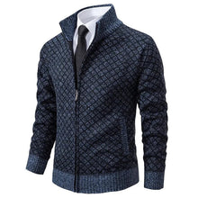 Sommerfeld | Luxus Casual Strickjacke mit Reißverschluss in Blau