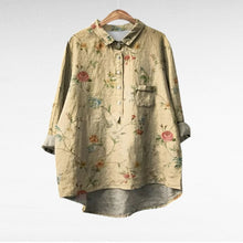 Retro Blumenbluse in Druck 5