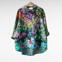 Esmée - Künstlerische Blumenbluse in Druck 1