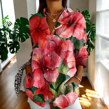 Irelle | Stylische Bluse mit Blumenmuster in Rosa Blumen
