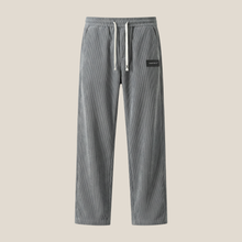 Veloursé™ - Elegante Cordhose mit Komfortpassform in Gris