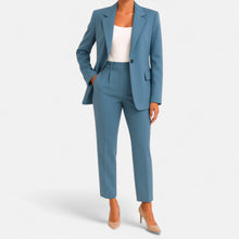 Anja – Eleganter Maßanzug mit Blazer und Hose für Damen in Blau