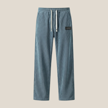 Veloursé™ - Elegante Cordhose mit Komfortpassform in Bleu ciel