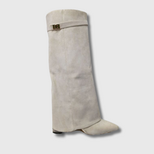 Elvira™ - Stylische und Bequeme Hohe Stiefel in Beige