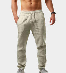 Teoden | Bequeme Freizeithose in Beige