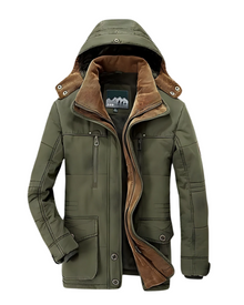 Frank | Gepolsterte Winterjacke für maximale Wärme in Grün