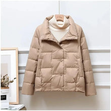 Ella | Elegante Haven Daunenjacke in Beige