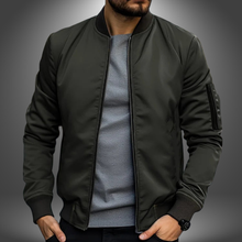 Christof | Elegante Leichtgewichtjacke für Herren in Olivgrün