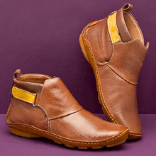 Mirelda | Vintage-Stiefeletten in Braun