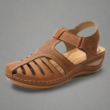 Sommerfeld | Orthopädische Sandalen mit Hallux-Unterstützung in Braun