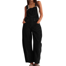 Sommerfeld | Lässiger Jumpsuit mit weitem Bein in Schwarz