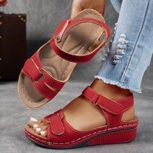 Celina | Ergonomische Sandalen mit Komfortsohle in Venedigrot