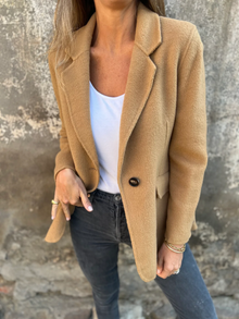 Maya | Urbaner Chic-Blazer in Kaki