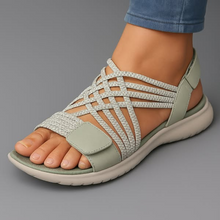 Gisela | Leichte Orthopädische Sandalen in Grün