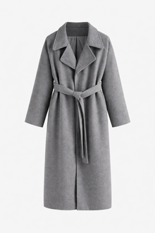 Sommerfeld | Damen-Wickelmantel in Grau