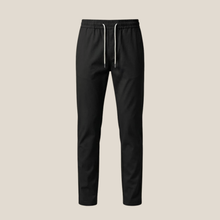 Léo™ – Elegante Slim-Fit-Hose mit Komfortbund und Kordelzug in Noir