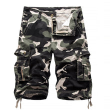 Sommerfeld | Herren Outdoor-Camouflage-Cargoshorts (1 kaufen, 1 GRATIS dazu) in Hellgrau