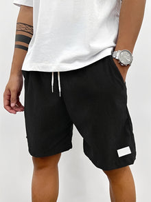 Robbie – Herrenshorts – Bequem und lässig in Schwarz