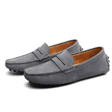 Kervin - Herren Mokassins für einen lockeren Look in Grau