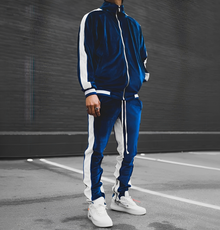 Antonio - Lockeres Sport-Set für Herren in Blau