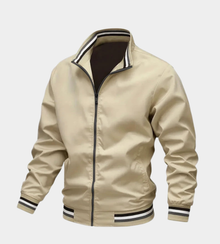 Felix | Schlichte Essential-Bomberjacke in Khaki