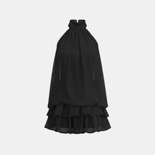 Lea – Elegantes Minikleid für Damen zum Feiern in Schwarz