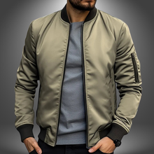 Christof | Elegante Leichtgewichtjacke für Herren in Beige