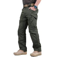Roshan - Bequeme Herren-Jeans mit vielen Taschen in Grün
