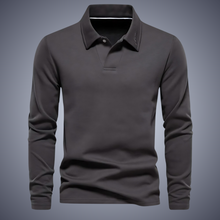 Erik - Premium Poloshirt in Dunkelgrau
