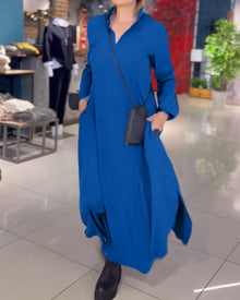 Tamara | Elegantes Kleid in Blau