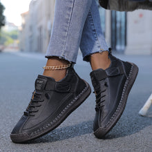 Mia – Sportliche Schnürsneaker für Damen in London Schwarz