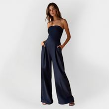 Salina – Langer Overall in Blau