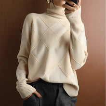 Marcelle | Chunky Rollkragenpullover in Elfenbein