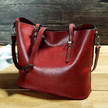 Nicoles Lieblingshandtasche | Vintage Shoulder Handtasche in Rot