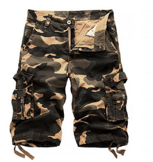 Sommerfeld | Herren Outdoor-Camouflage-Cargoshorts (1 kaufen, 1 GRATIS dazu) in Beige