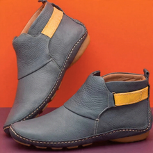 Mirelda | Vintage-Stiefeletten in Grau