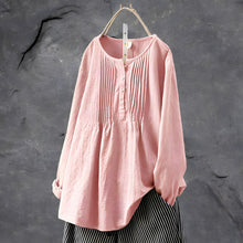 Clariz | Lockere Tunika-Bluse in Rosa