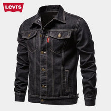 Klassische Jeansjacke in Schwarz