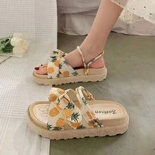 Clara | Sandalen für Frauen in Ananas