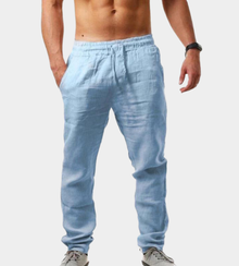 Teoden | Bequeme Freizeithose in Blau
