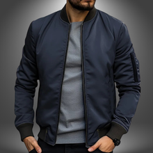 Christof | Elegante Leichtgewichtjacke für Herren in Blau