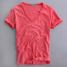 Lemuel - Komfortables Sommer-T-Shirt für Herren in Rot