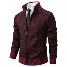 Maven | Klassische Hybrid-Strickjacke in Rot