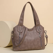 Emma Retro Tote Umhängetasche in Khaki